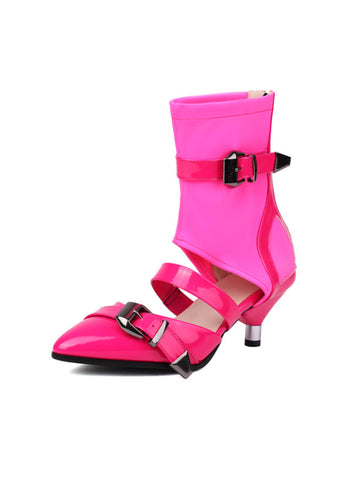 Bright Hot Pink Dress Sandals for Women
