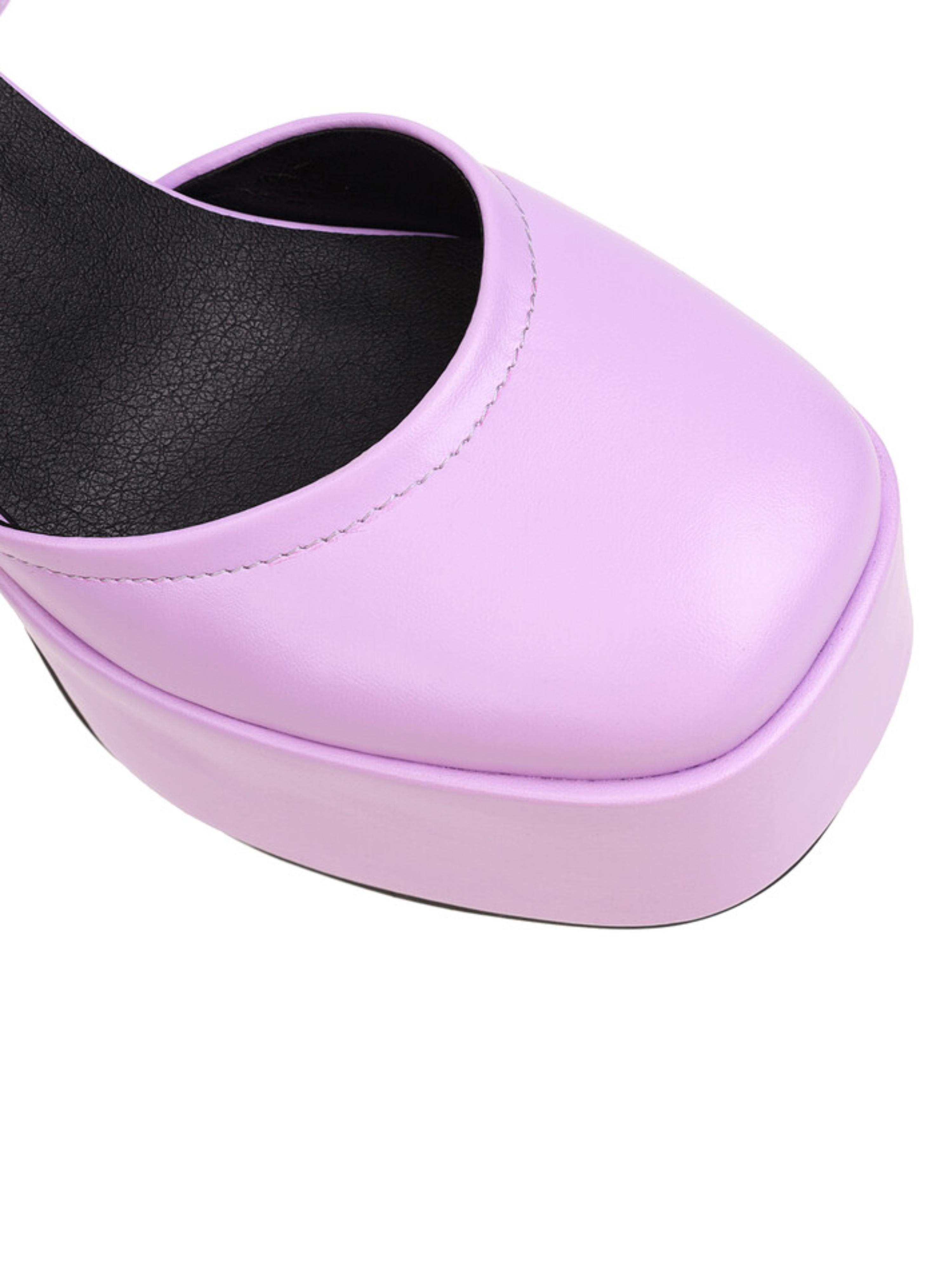 Violet Platform Chunky High Heel Women Sandals