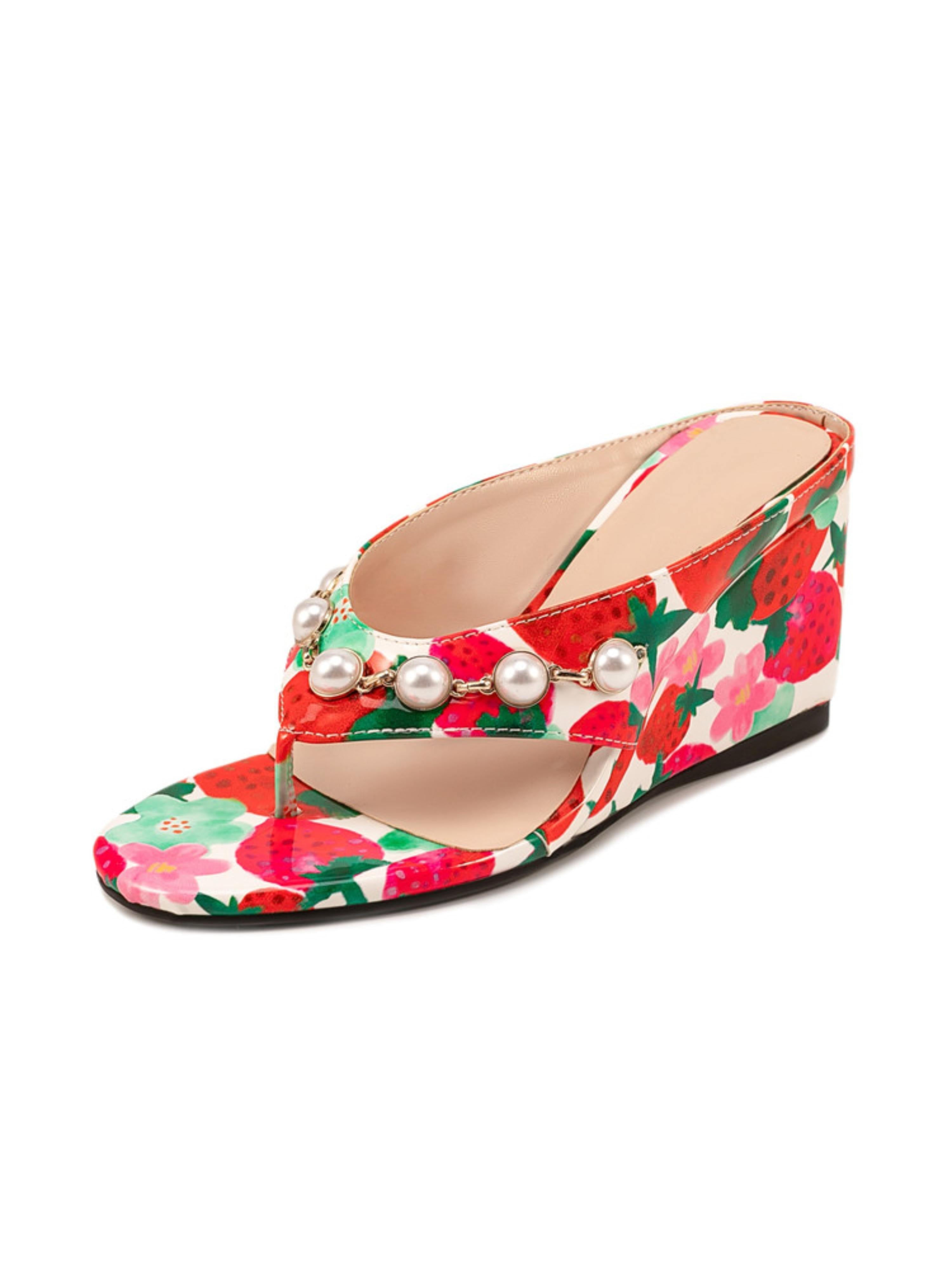 Strawberry Pearl Women's Wedge Sandals
