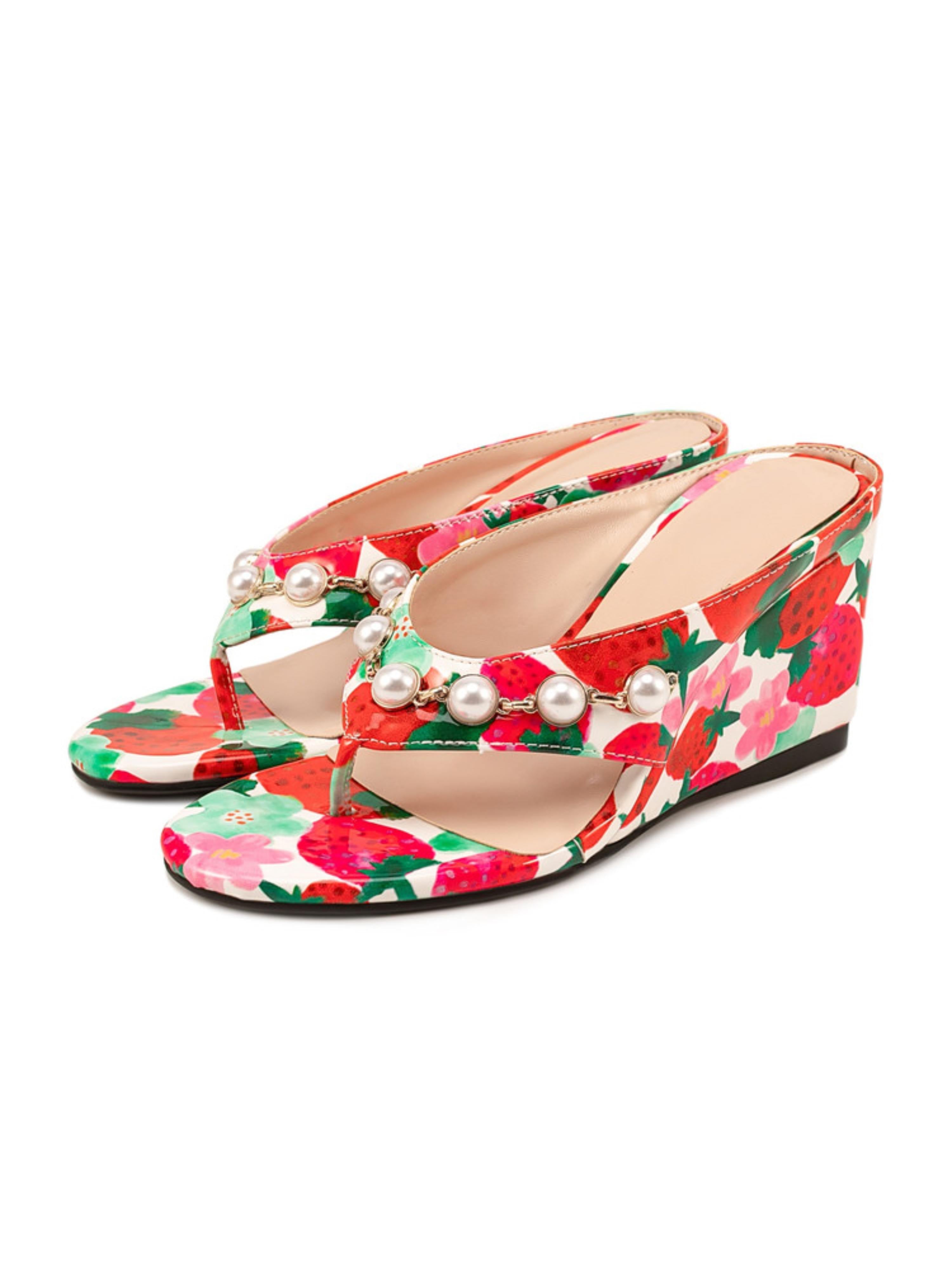 Strawberry Pearl Women's Wedge Sandals