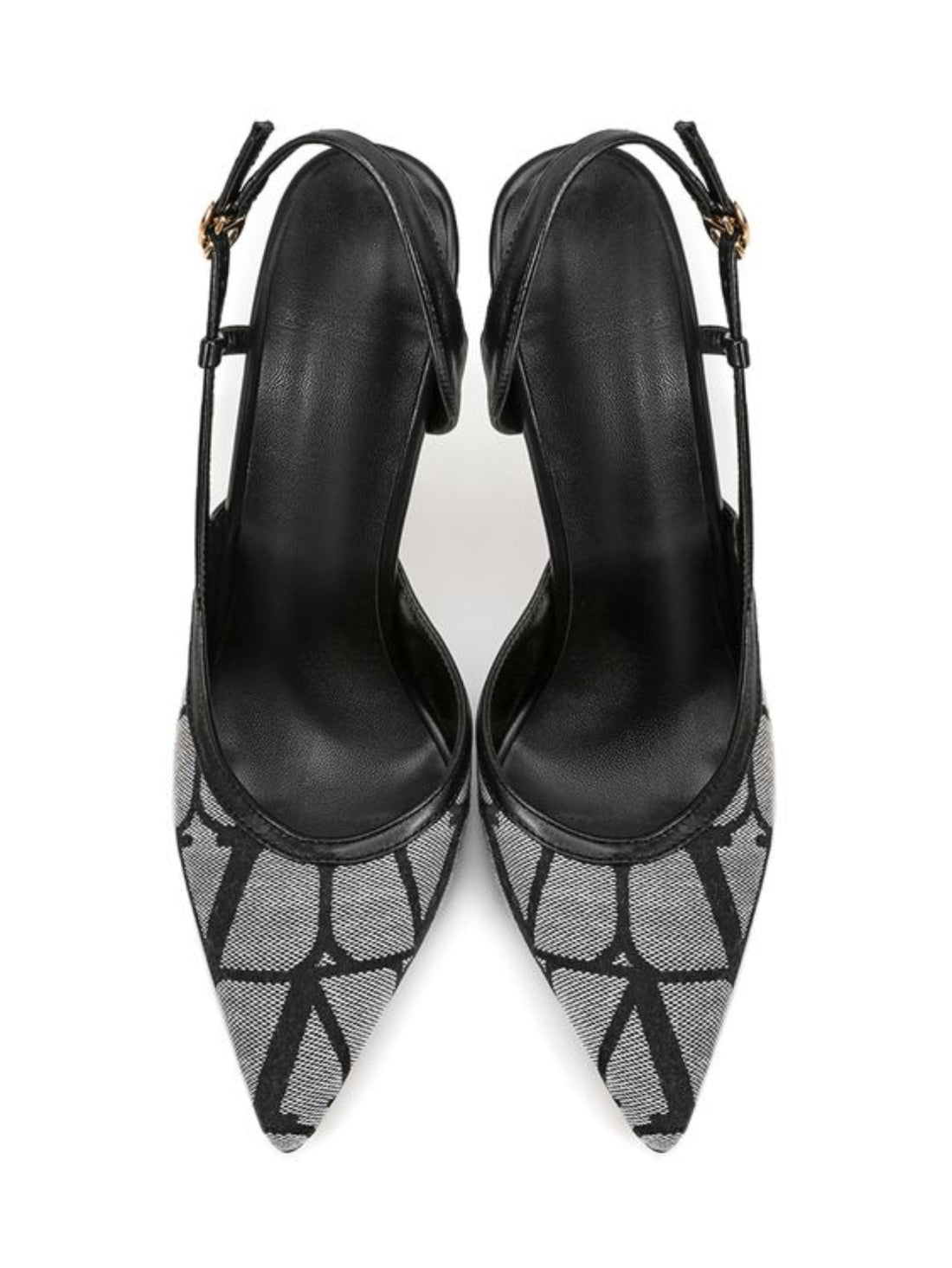 Pointed-Toe Pumps Women's Black Sandals