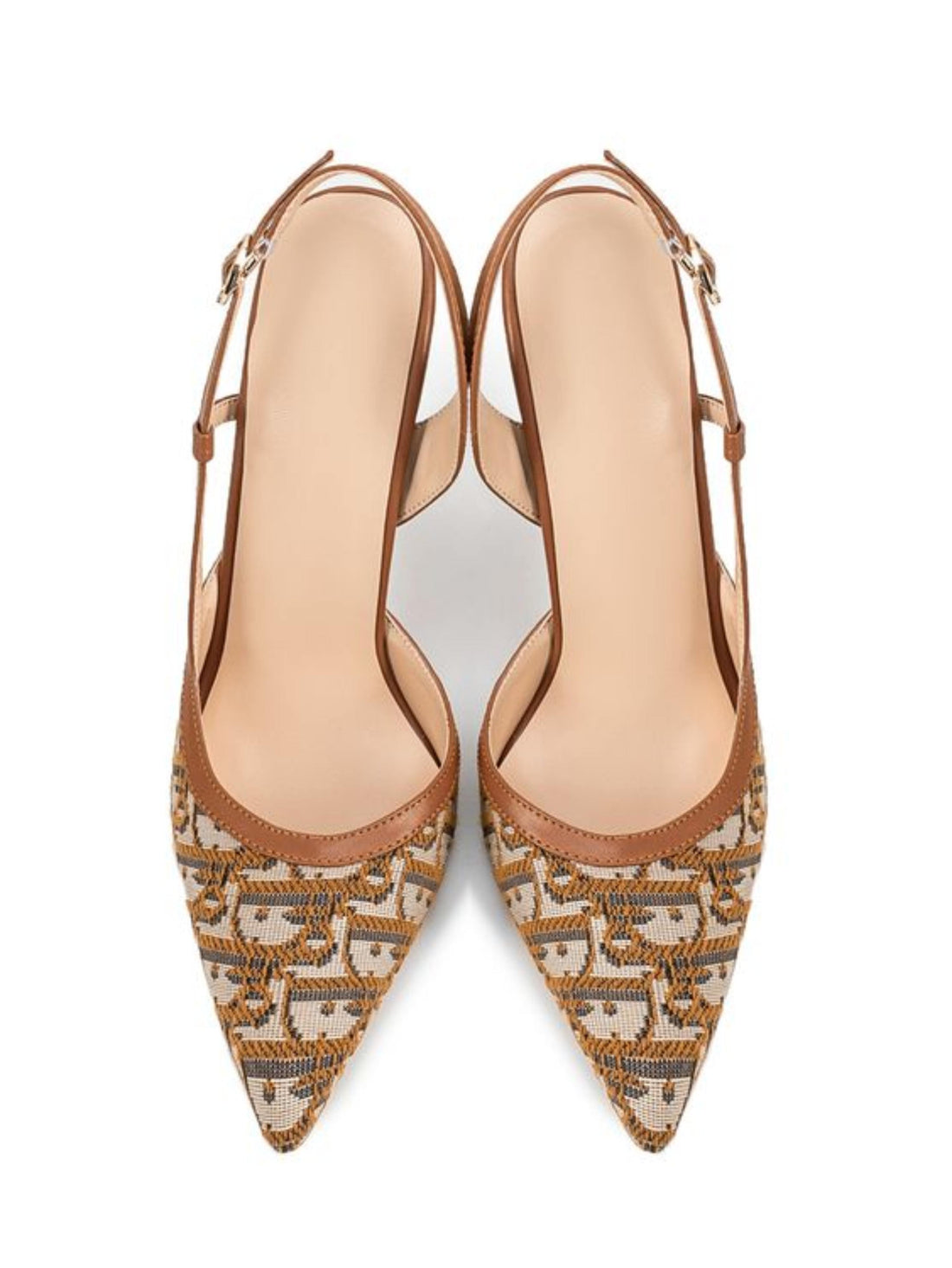 Earth-Toned Glamour Brown Sandals for Women