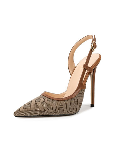 Designer-Inspired Slingback Stiletto Pumps Sandals for Women