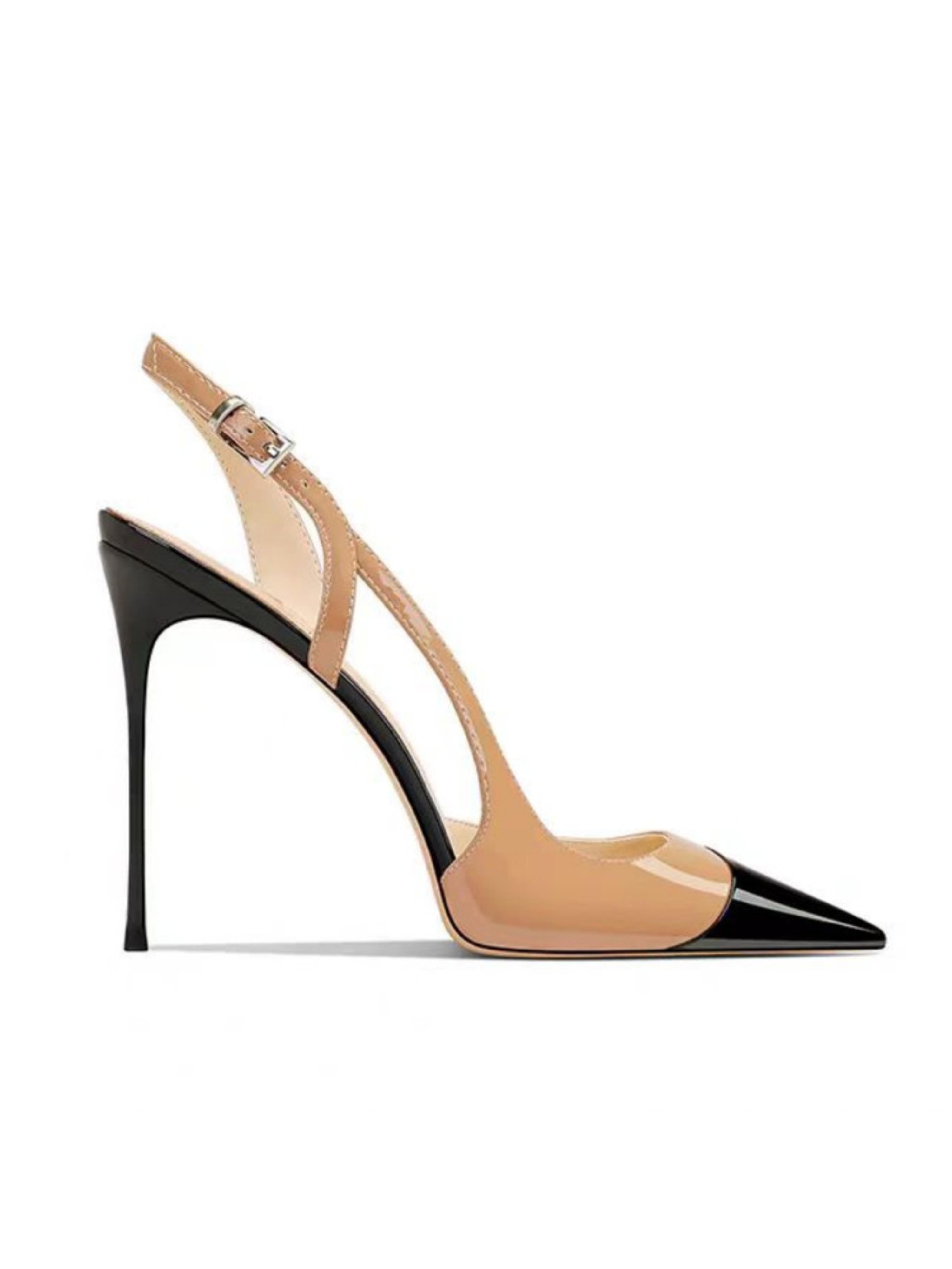 DuoTone Stiletto Women's Dress Sandals