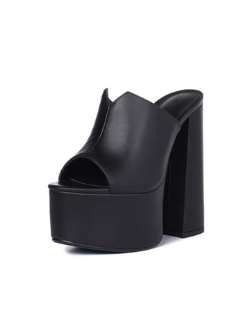 Comfortable Slip-On Women's Platform Sandal