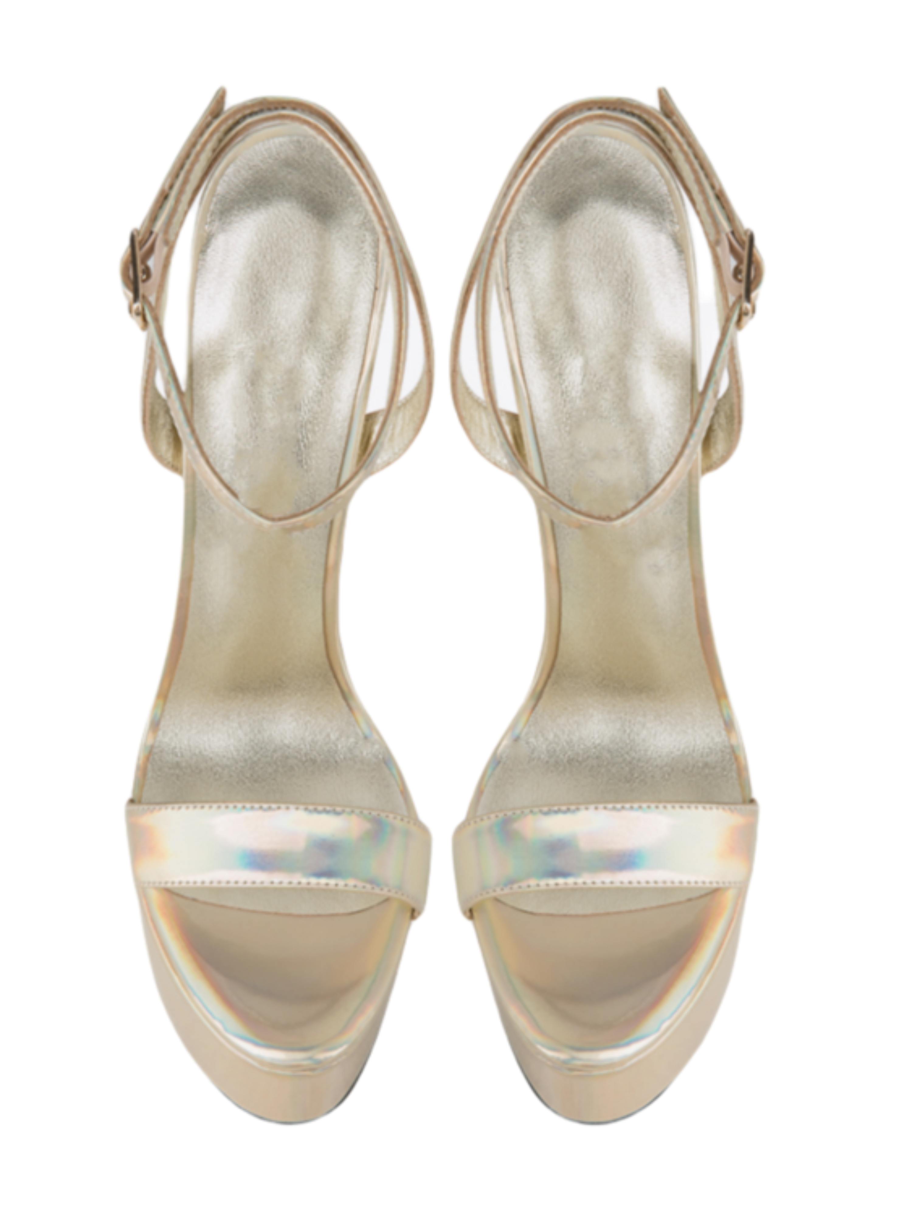 Stunning Gold Women's High Heel Sandals for Women