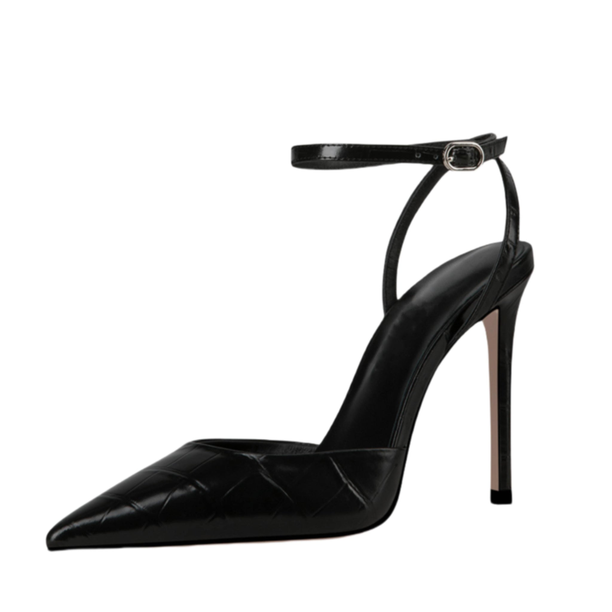 The Sharp Stiletto Sandals for Women in Black