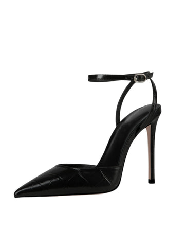 The Sharp Stiletto Sandals for Women in Black