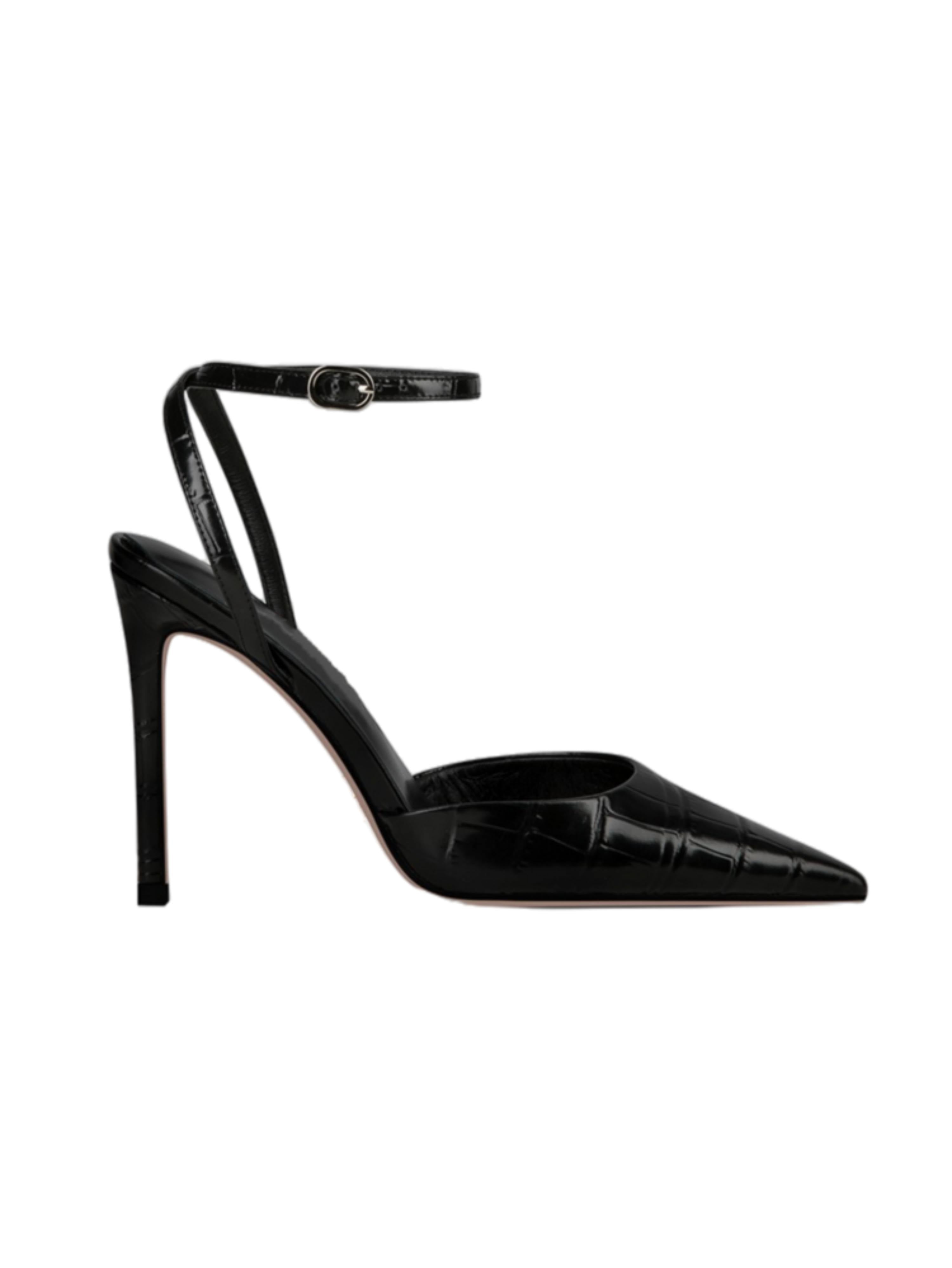 The Sharp Stiletto Sandals for Women in Black