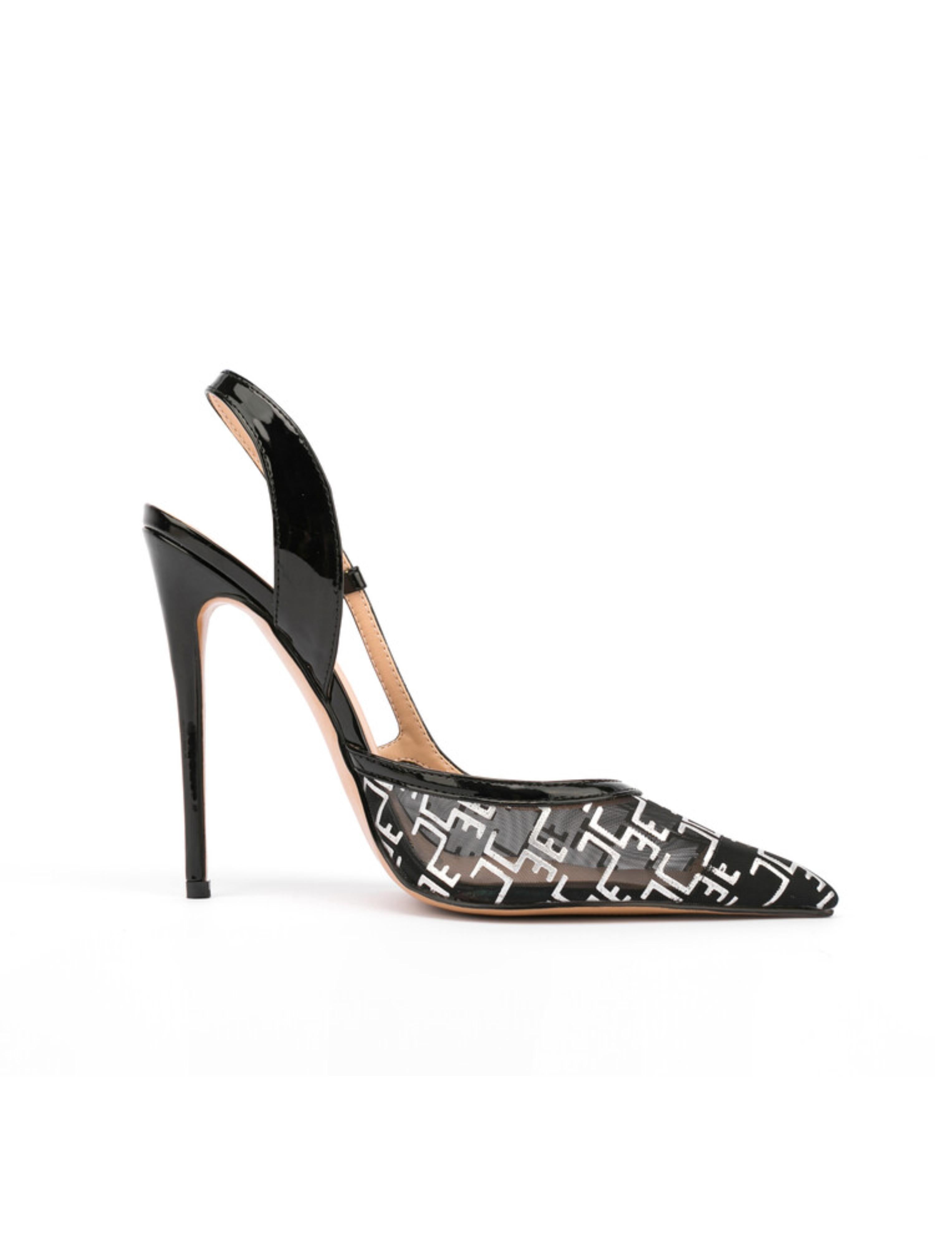 Transparent Slingback Stiletto Stylish Sandal for Women