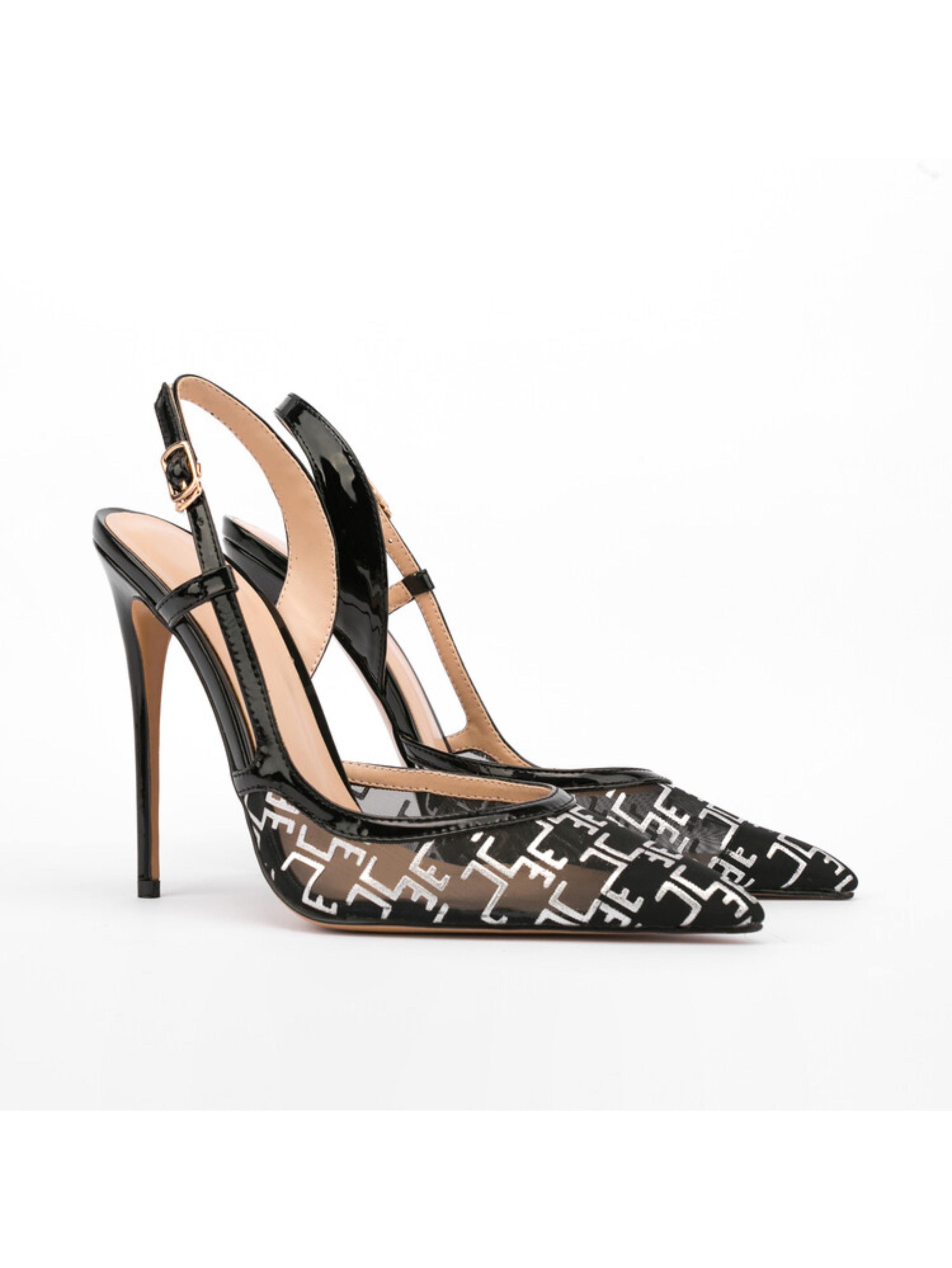 Transparent Slingback Stiletto Stylish Sandal for Women