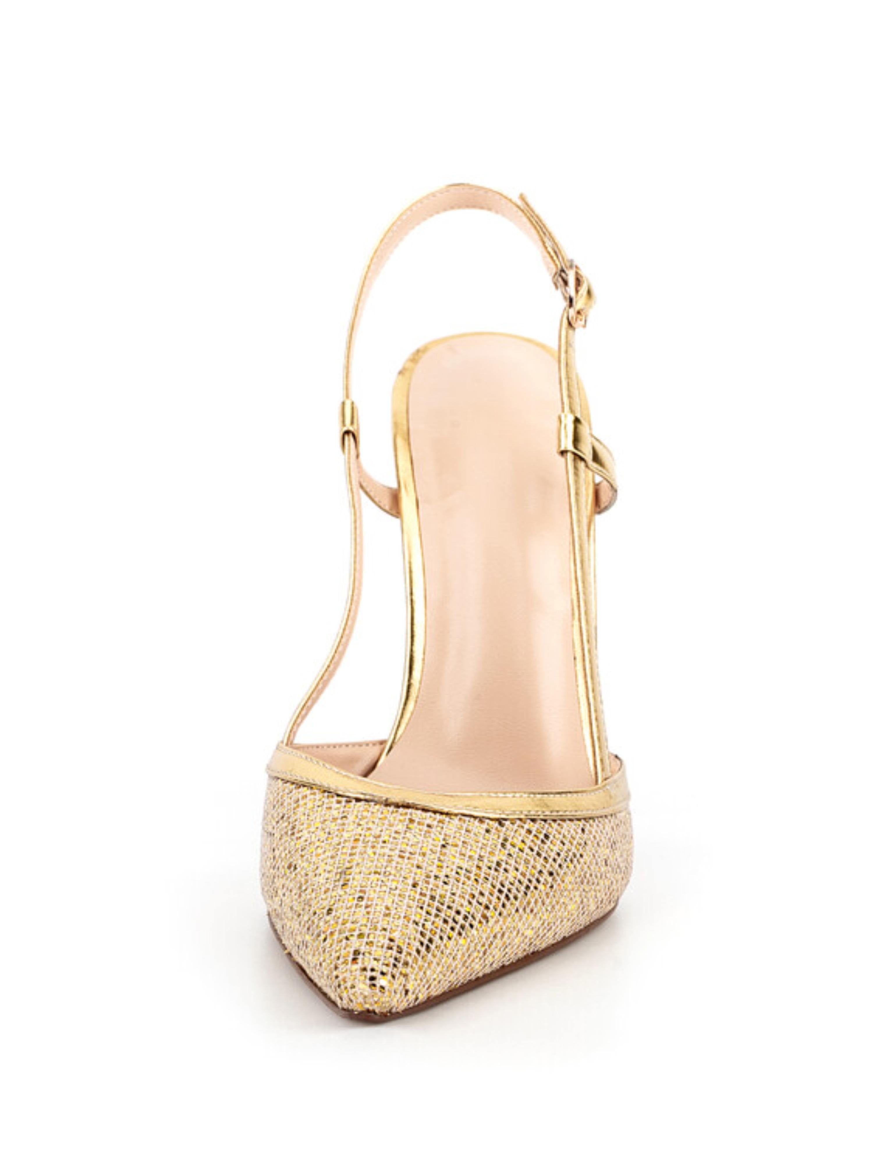 Sparkling Glitter Party with Sleek Stiletto Heel Women Sandals