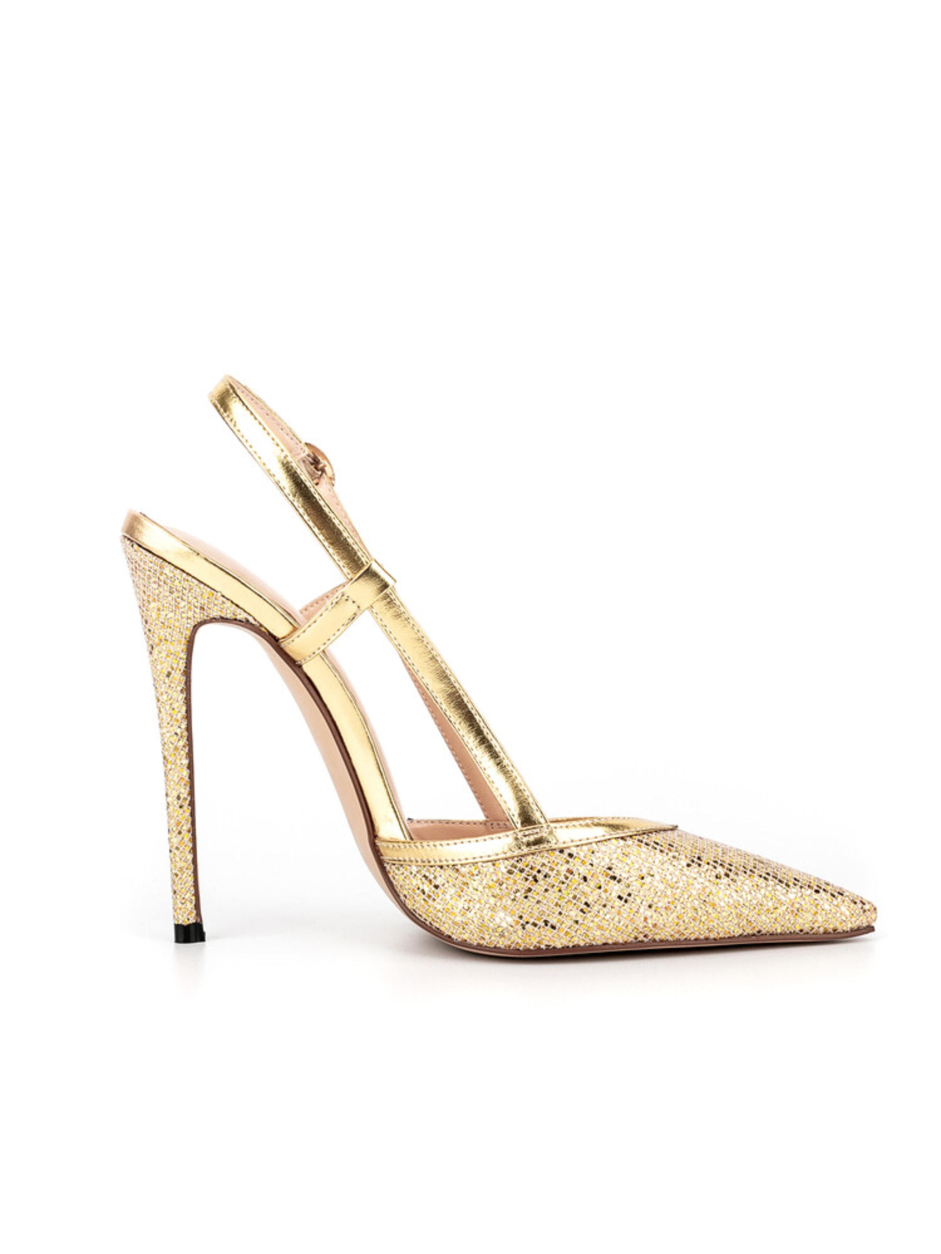 Sparkling Glitter Party with Sleek Stiletto Heel Women Sandals