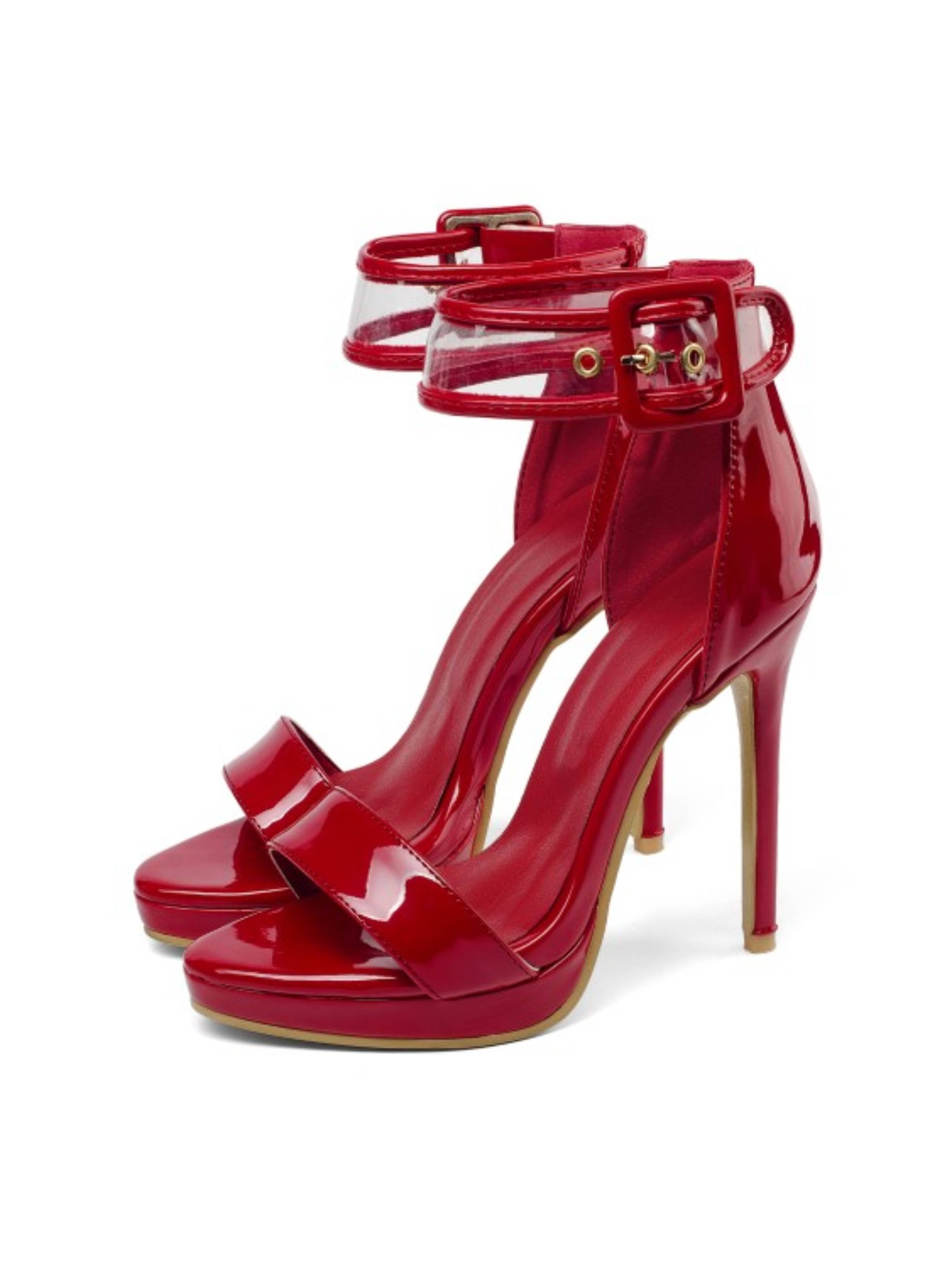 Scarlet Stunner Comfort Dress Sandals for Women