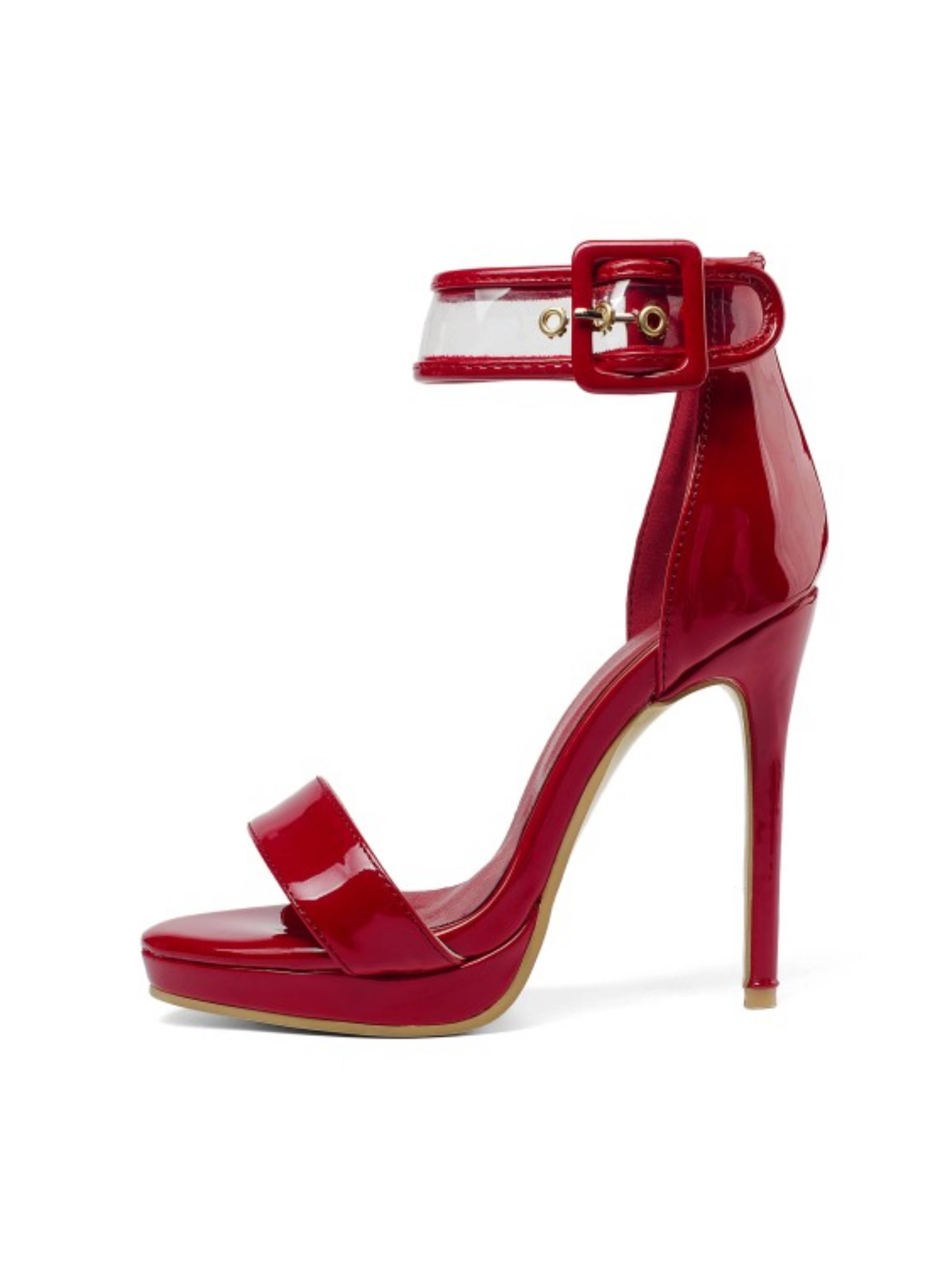 Scarlet Stunner Comfort Dress Sandals for Women