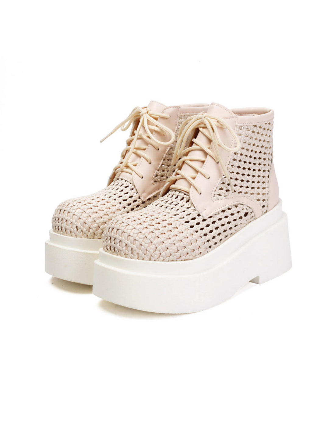 Lightform Woven Dress Wedge Sandals for Women