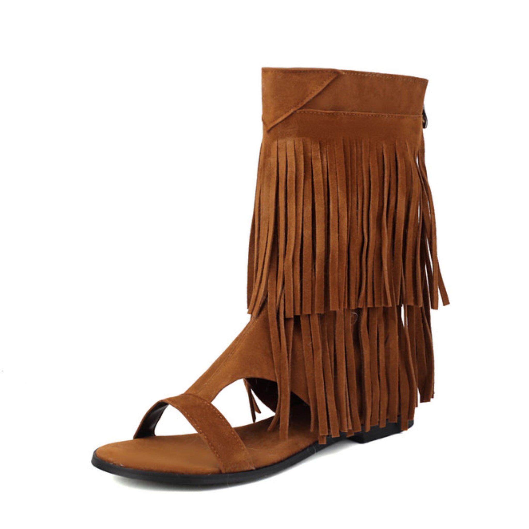 Boho Fringe Comfortable Sandals for Women