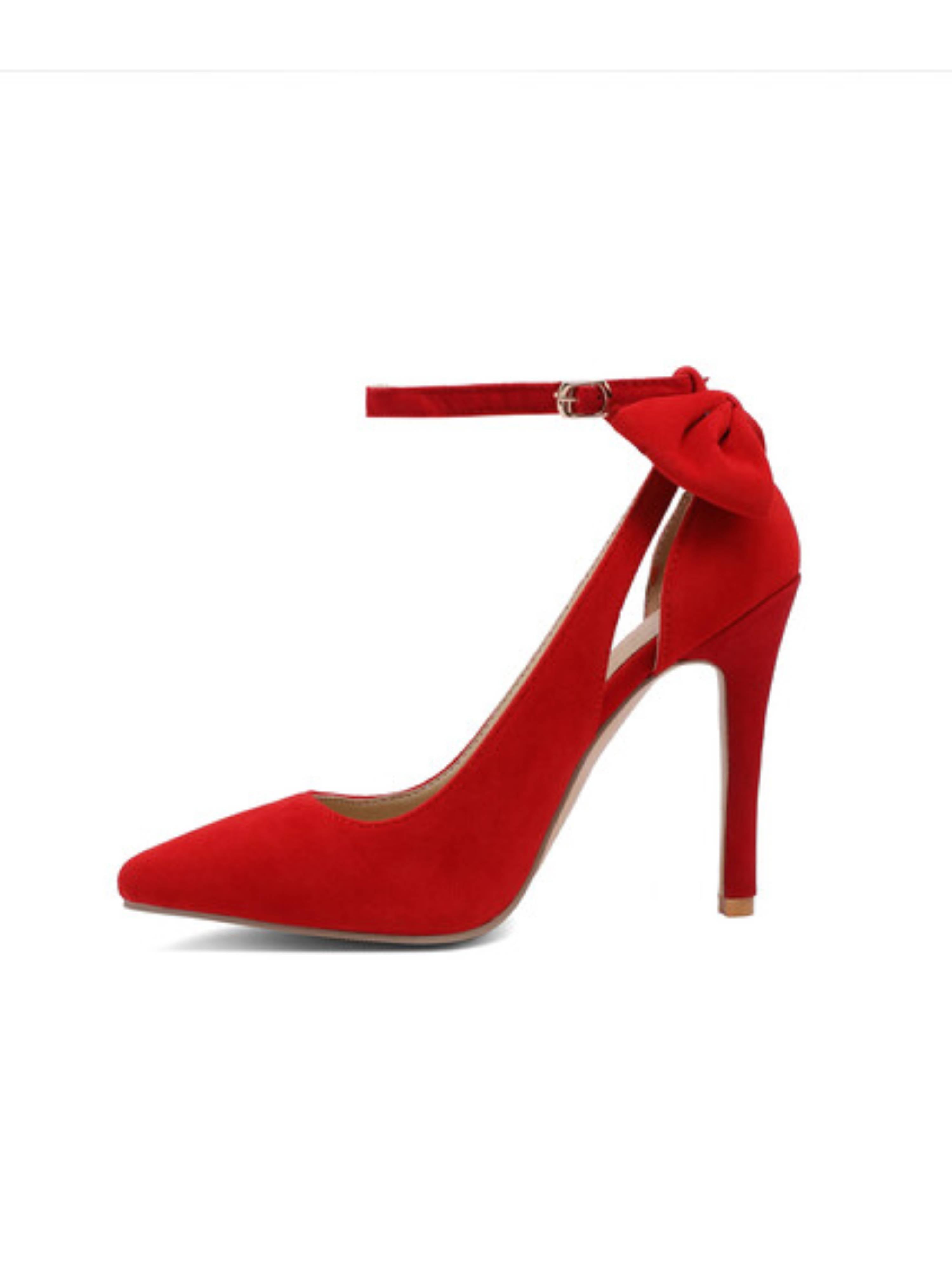 Classic Red-Hot Stilettos Dressy Sandals Women