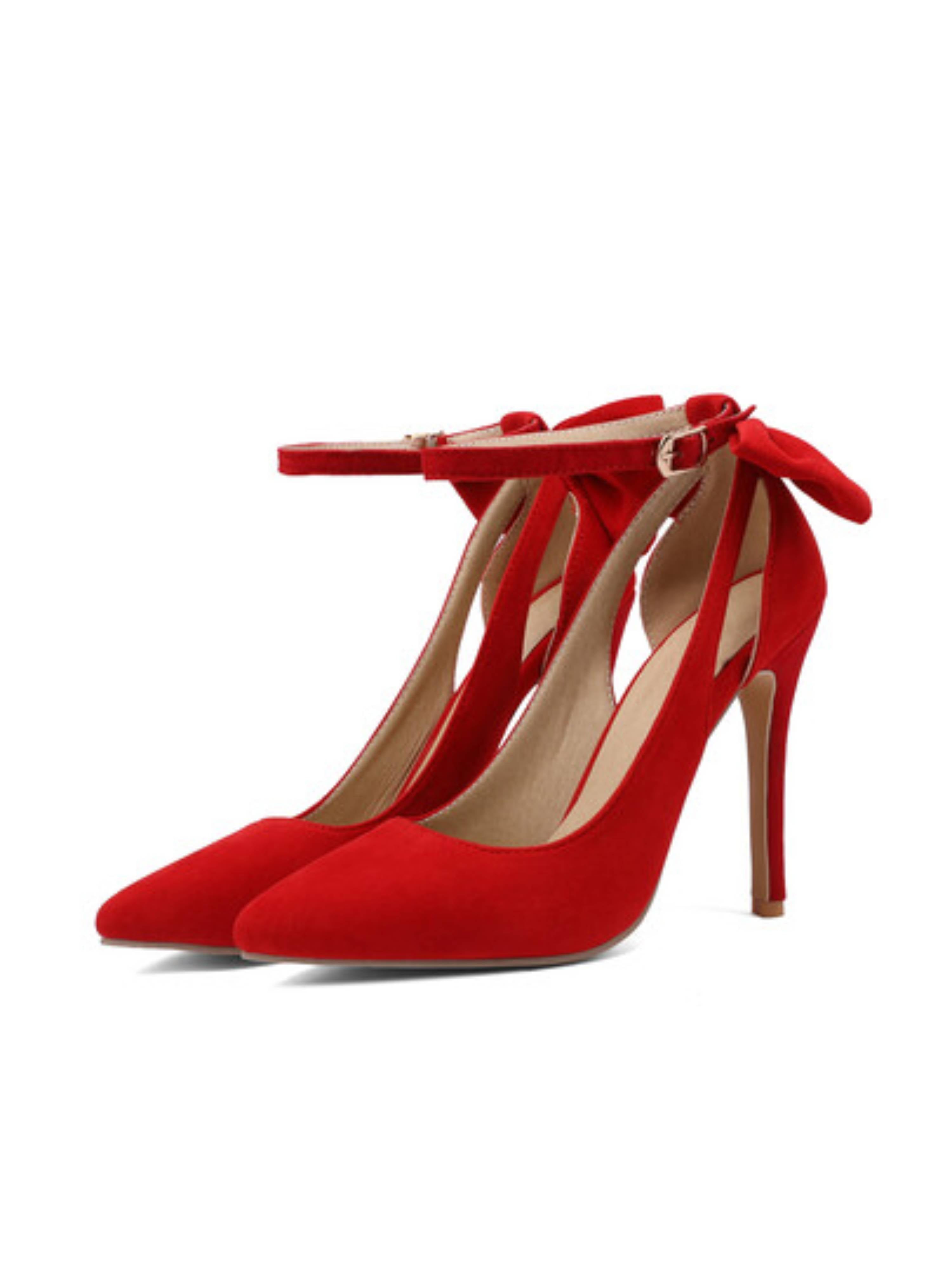 Classic Red-Hot Stilettos Dressy Sandals Women