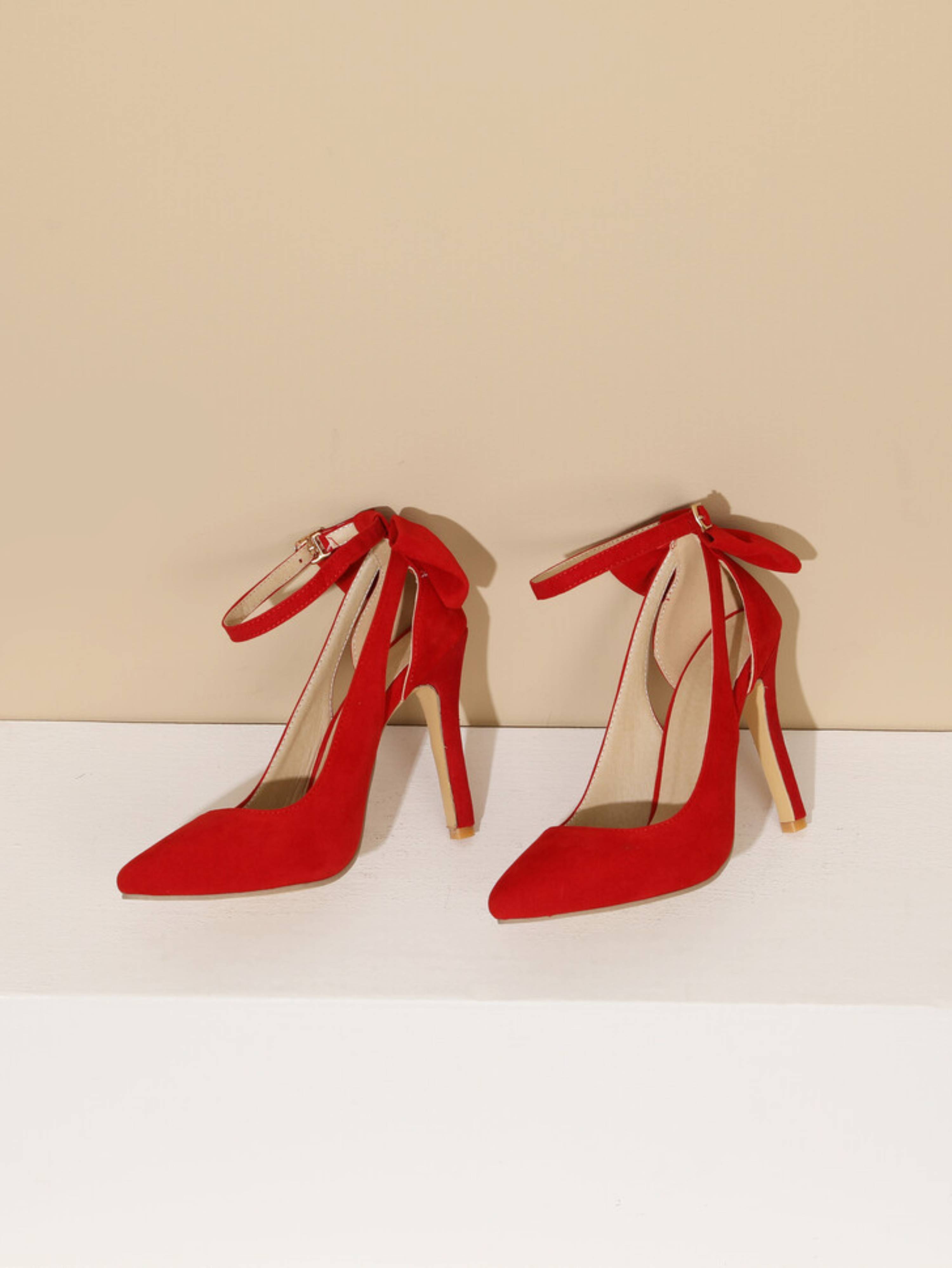 Classic Red-Hot Stilettos Dressy Sandals Women