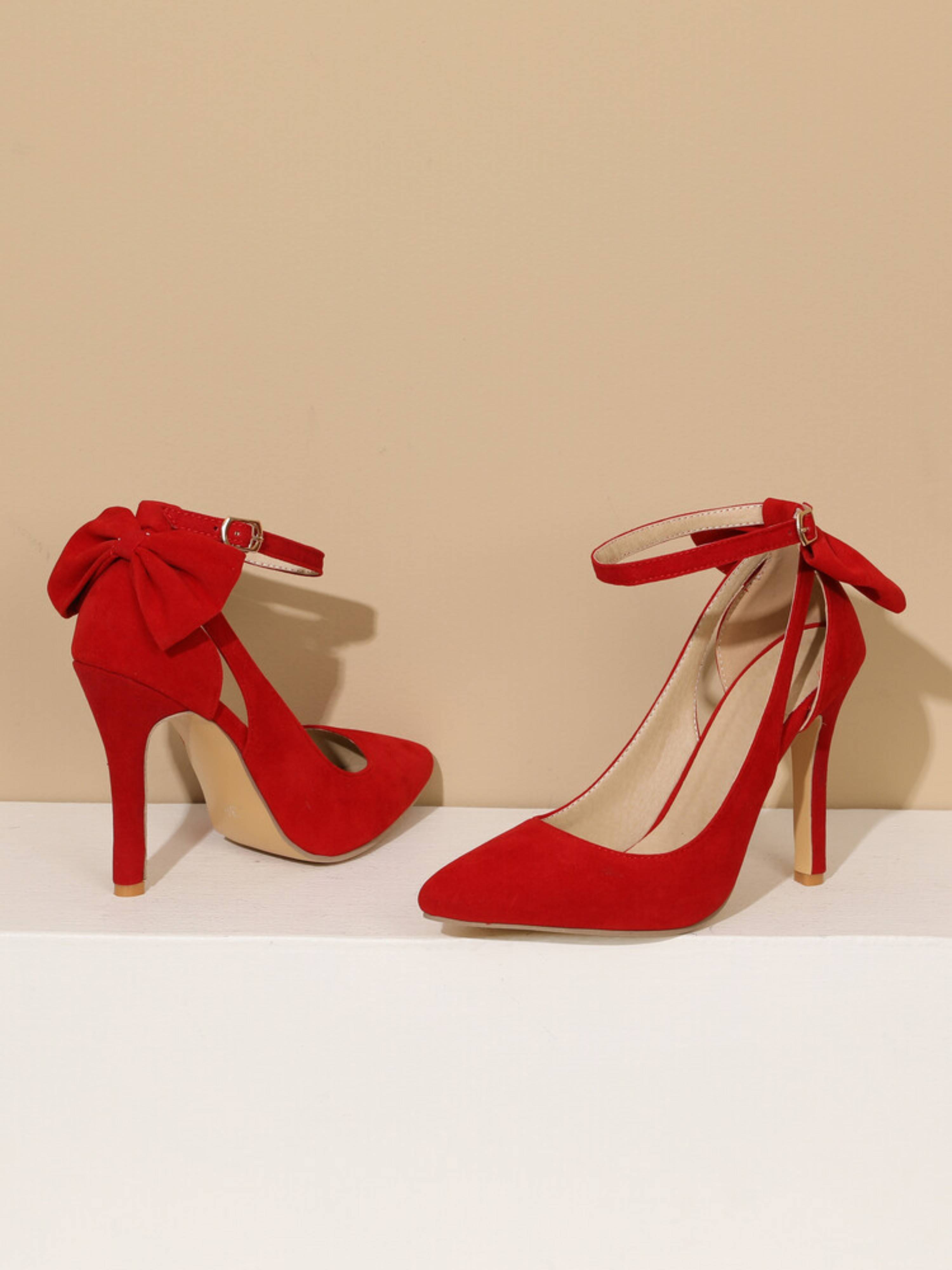 Classic Red-Hot Stilettos Dressy Sandals Women