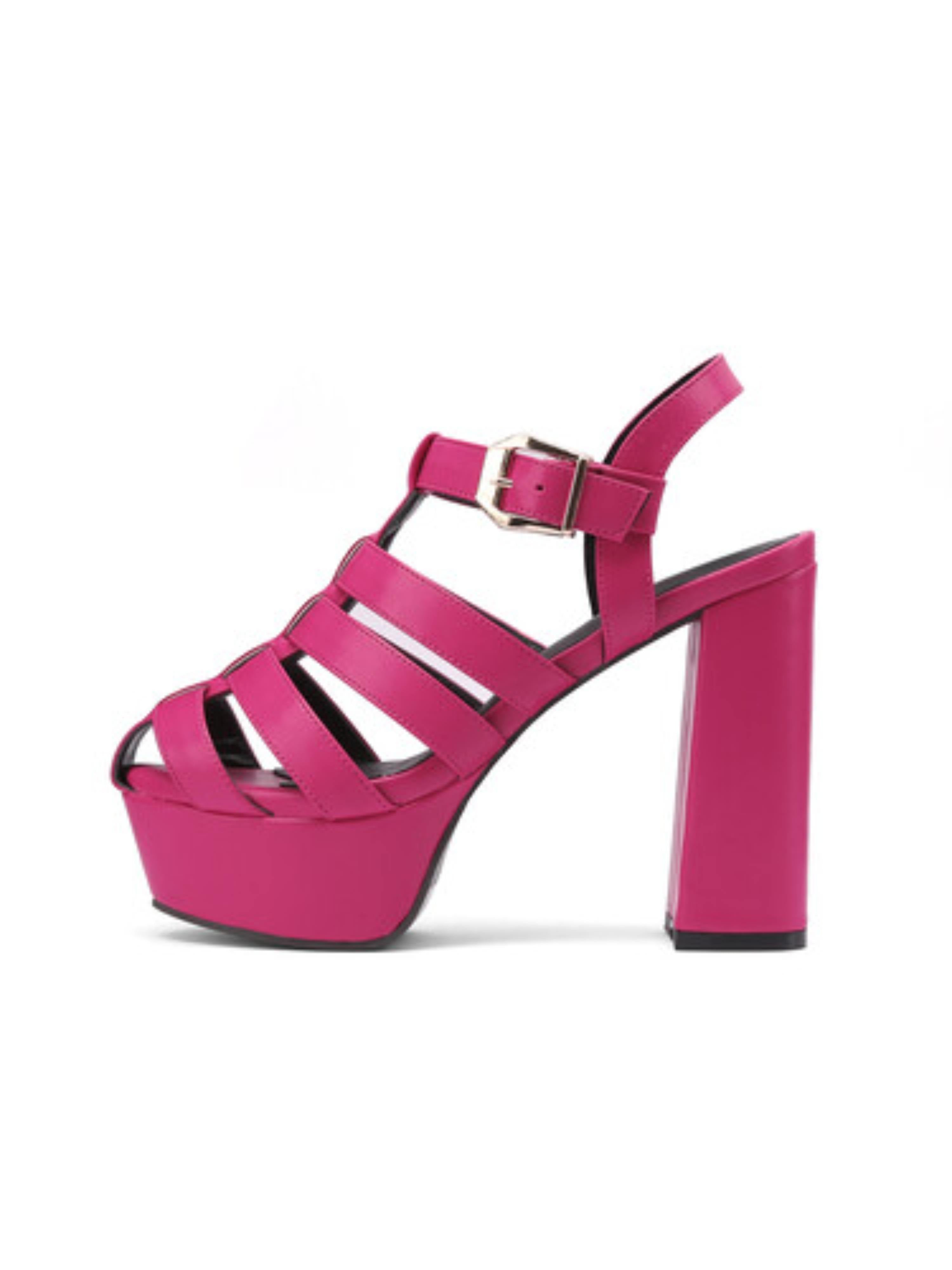 Strappy Heel Sandal for Women Pretty in Pink