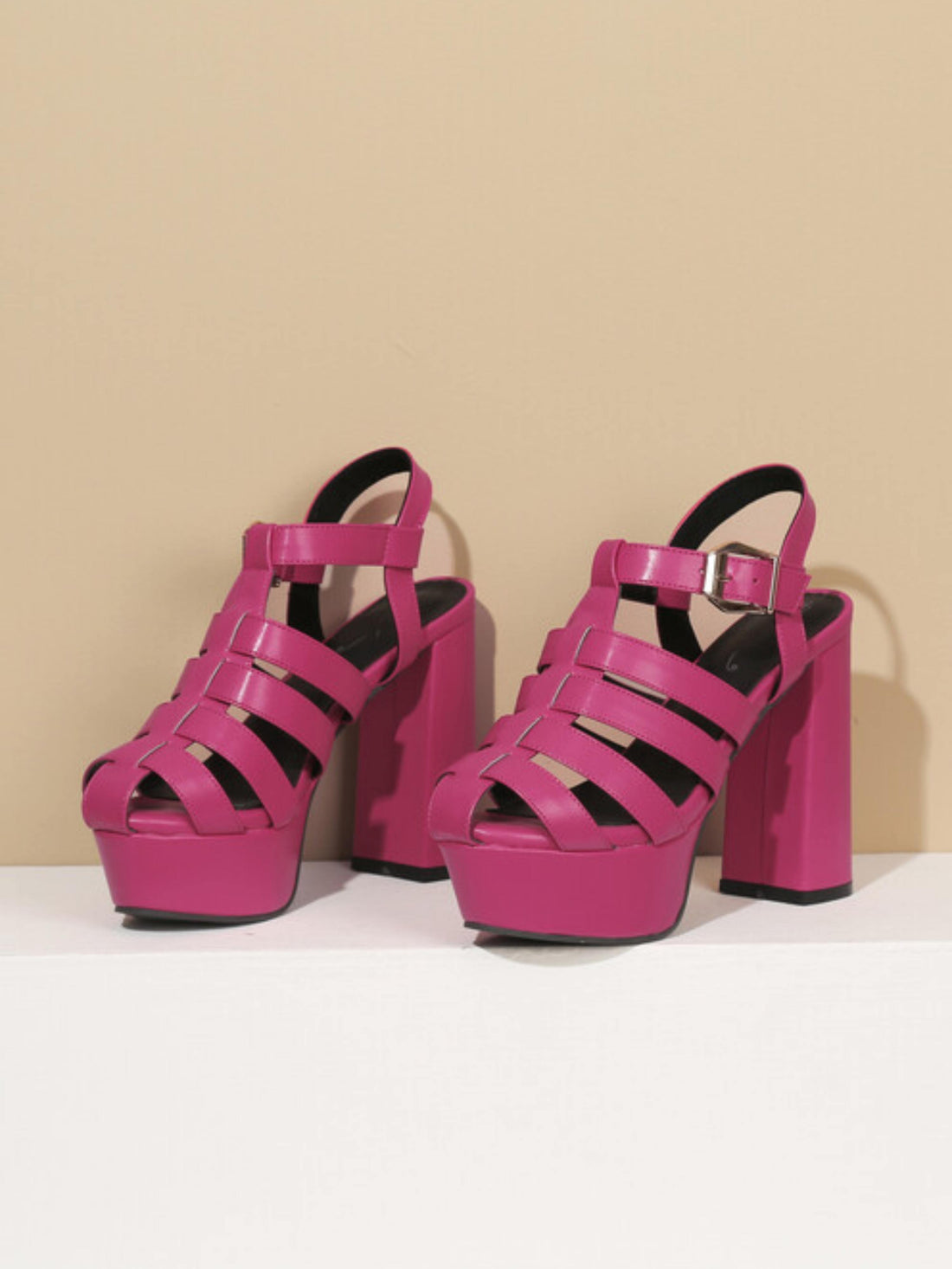 Strappy Heel Sandal for Women Pretty in Pink
