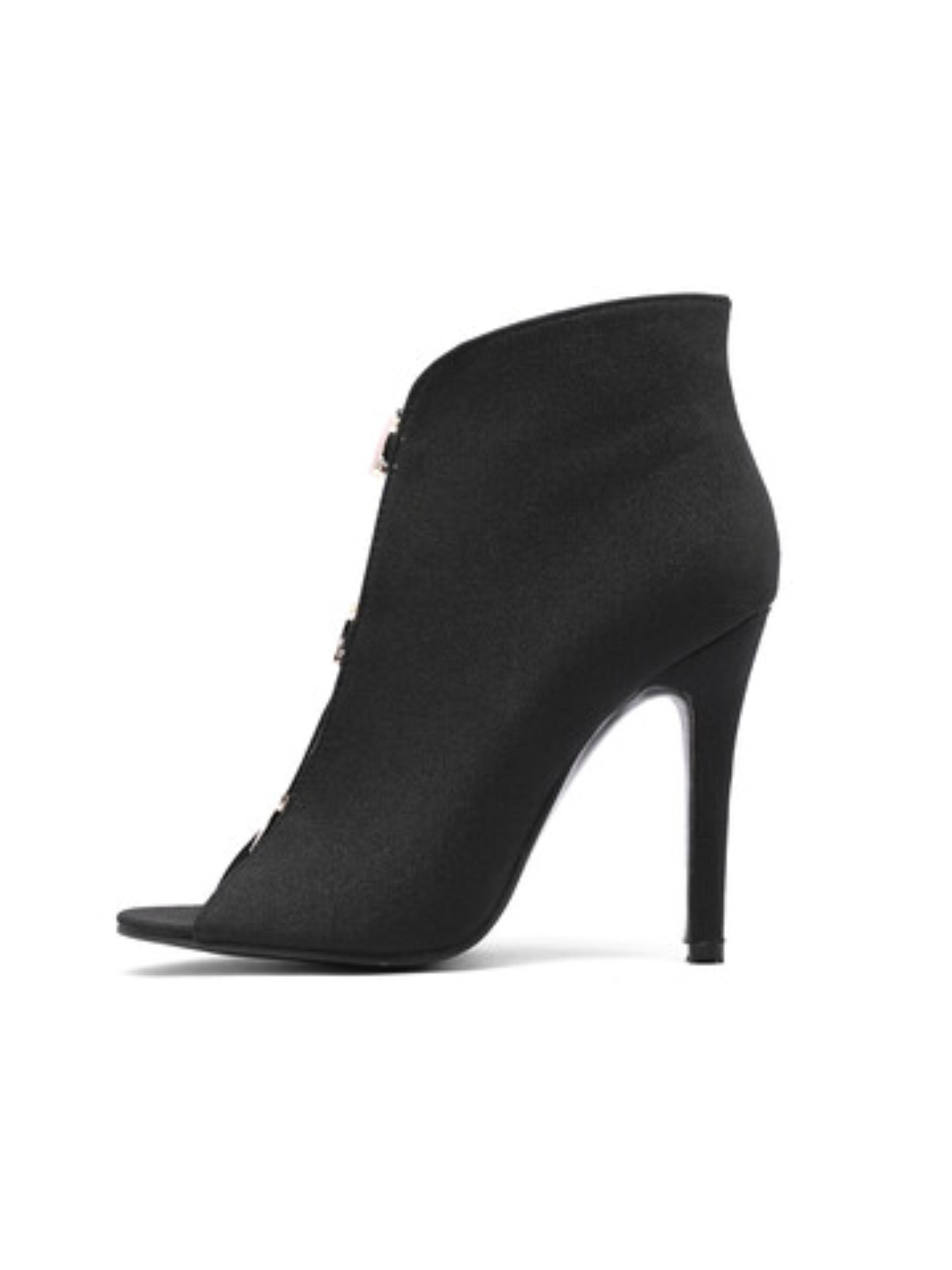 Glam Night Peep-Toe Ankle Boots Woman Sandals