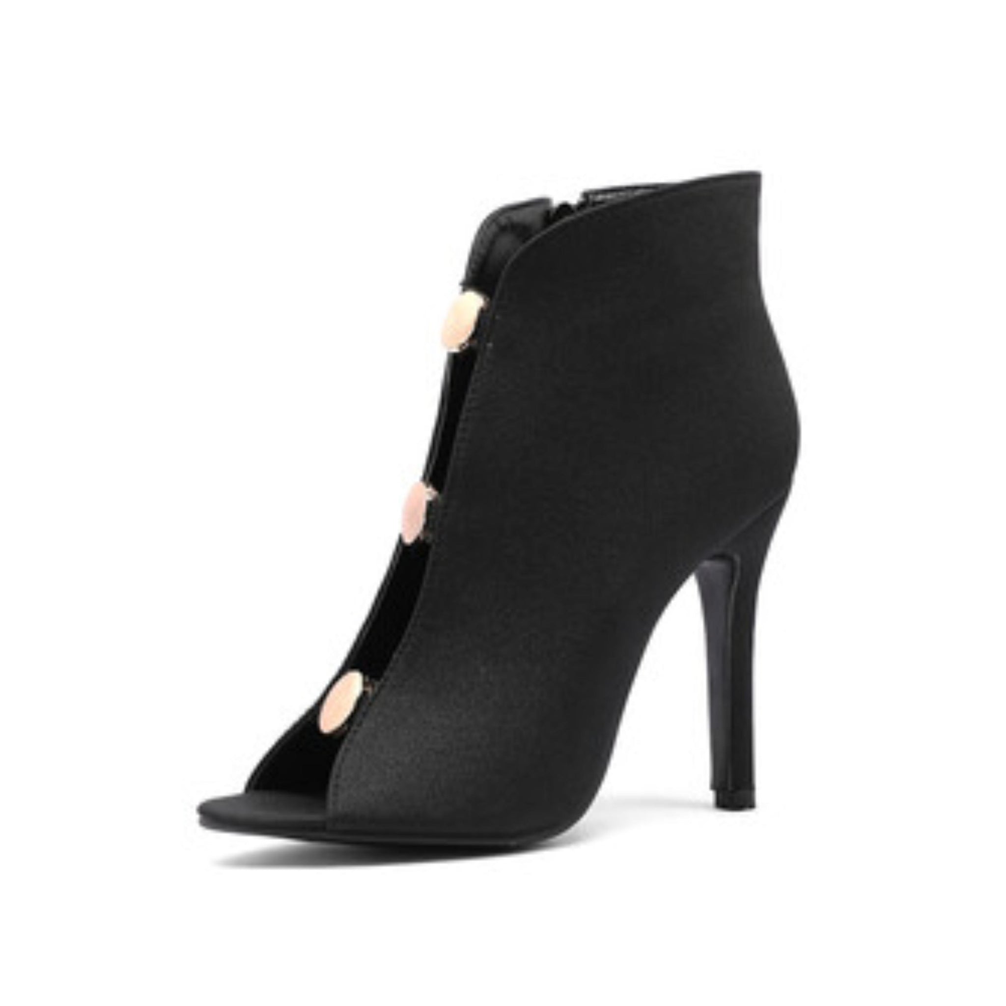 Glam Night Peep-Toe Ankle Boots Woman Sandals