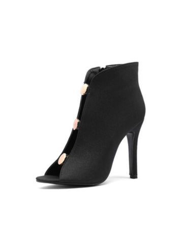 Glam Night Peep-Toe Ankle Boots Woman Sandals