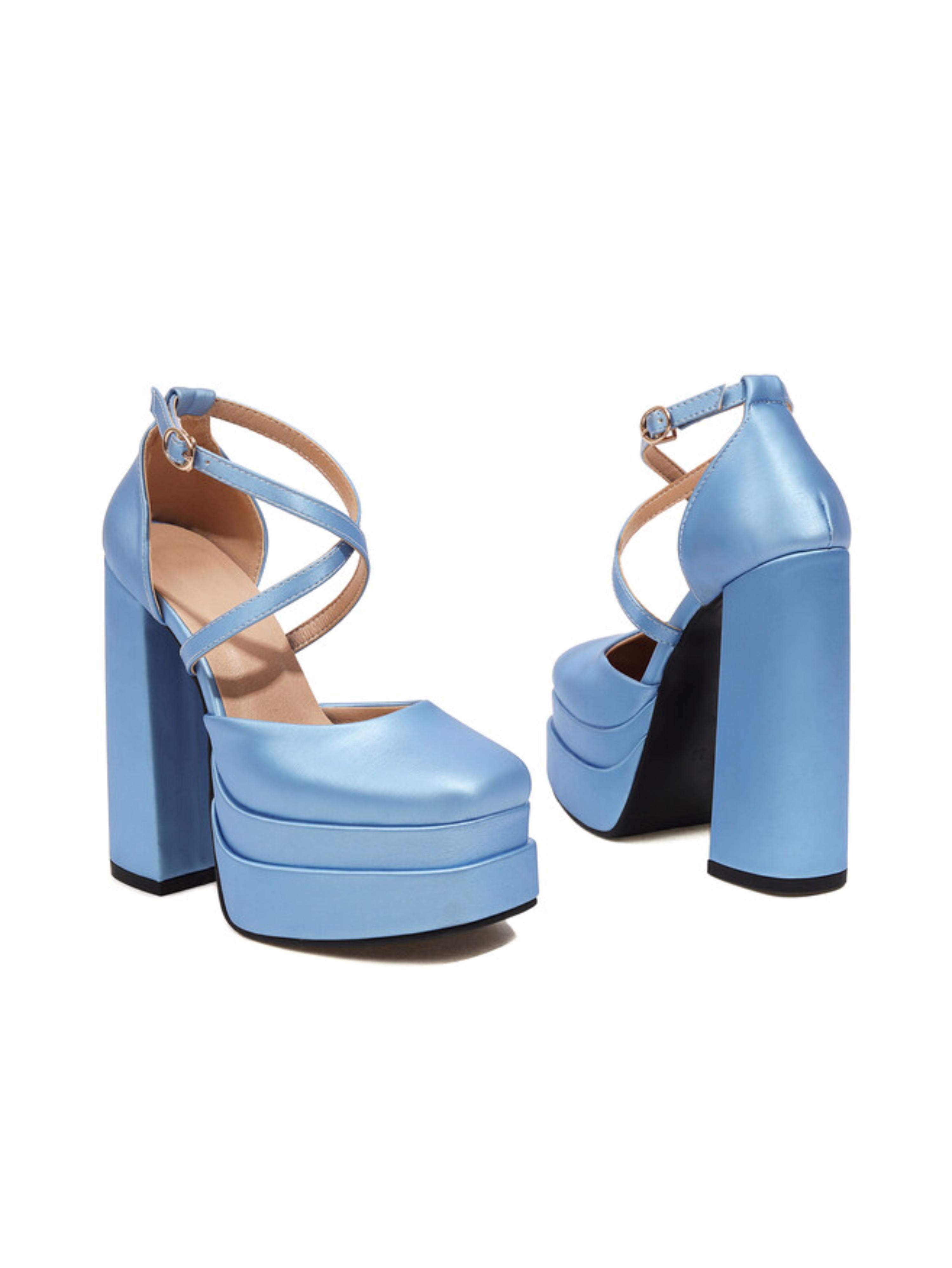 Sky High Elegance Platform Sandals for Women
