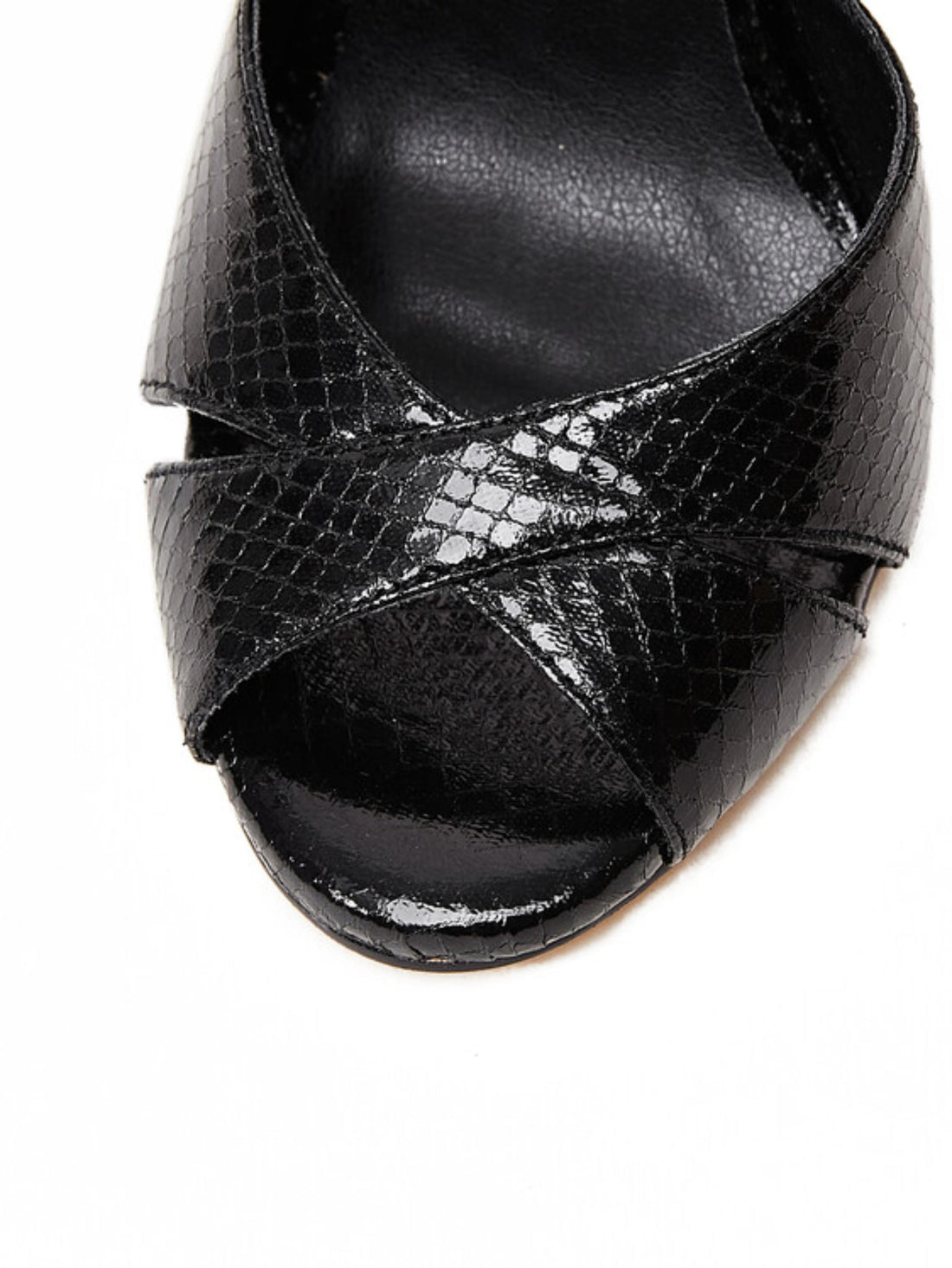 Snakeskin Pattern Ankle Wrap Stiletto Sandals for Women