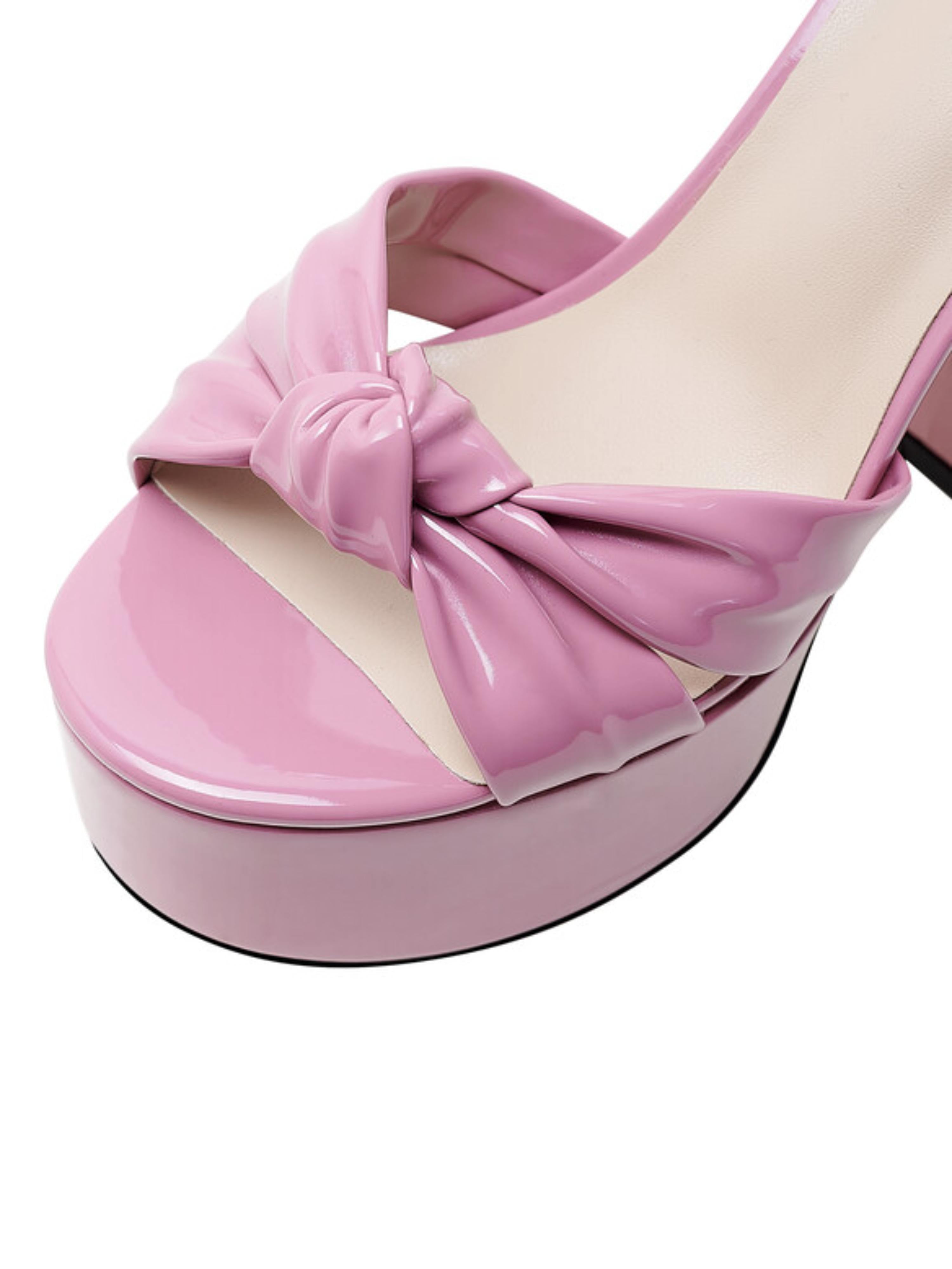 Chunky Block Heels for a Fierce Night Out Women Sandals