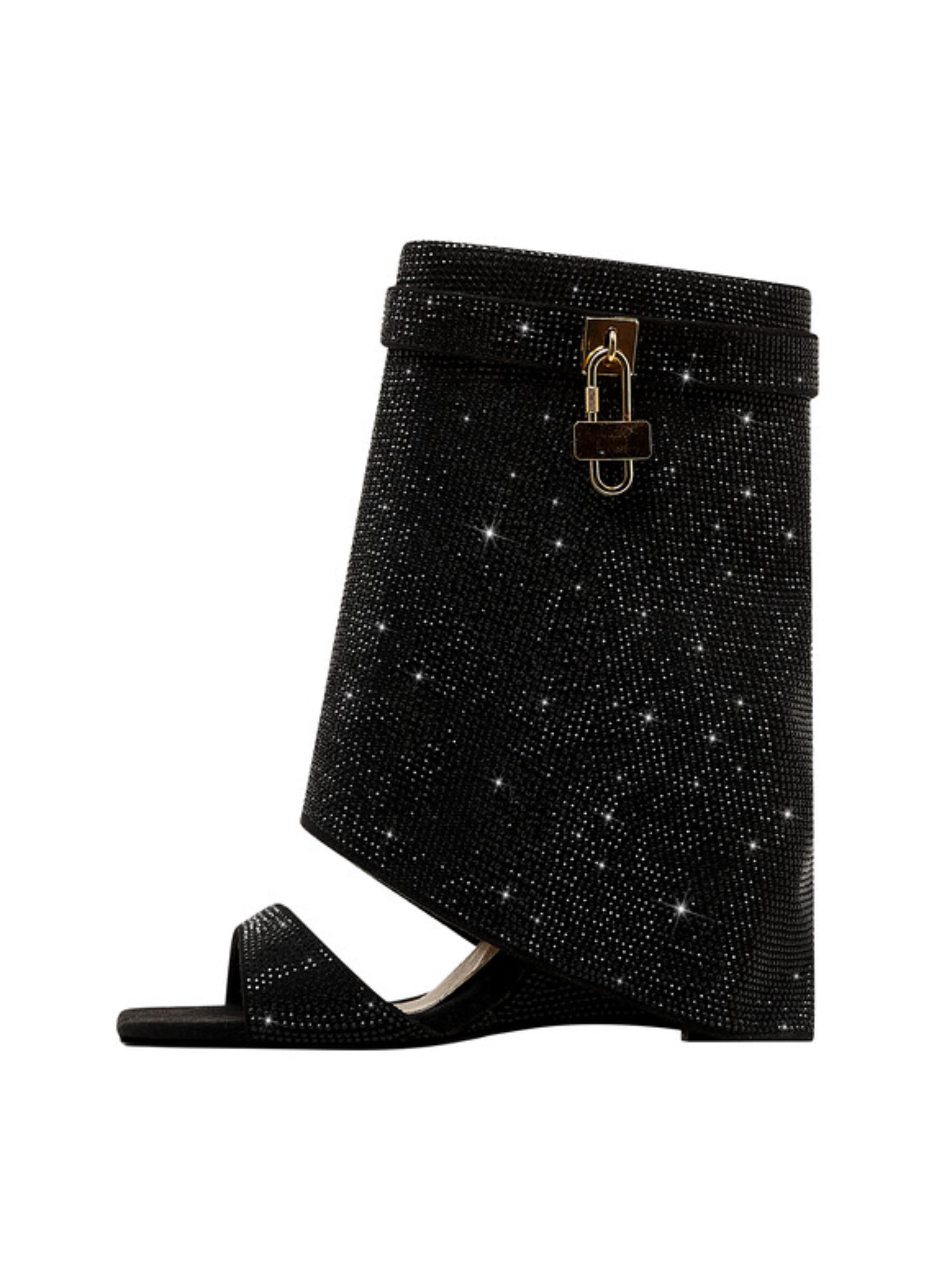 Ankle Cover High Heels Sandals for Women