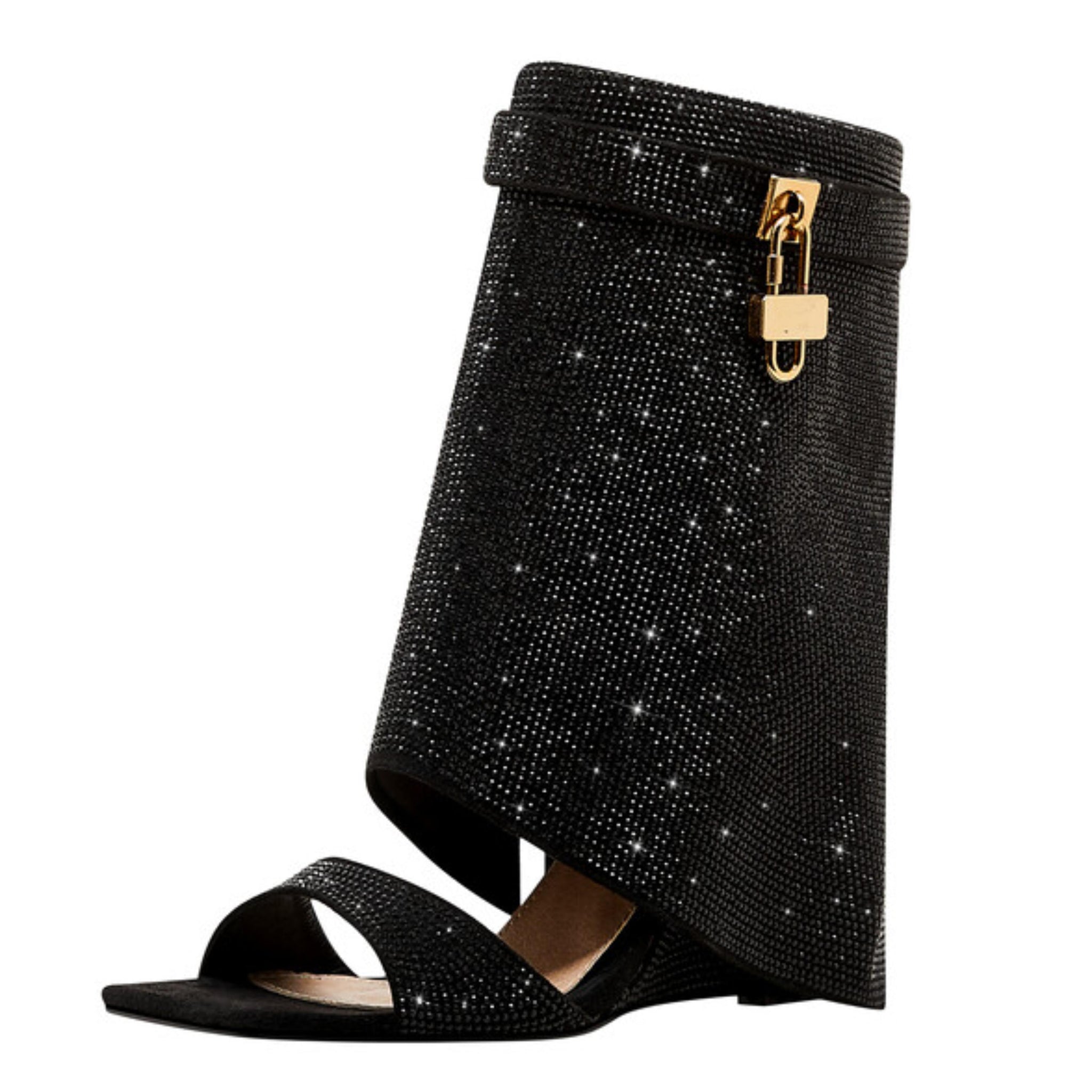 Ankle Cover High Heels Sandals for Women