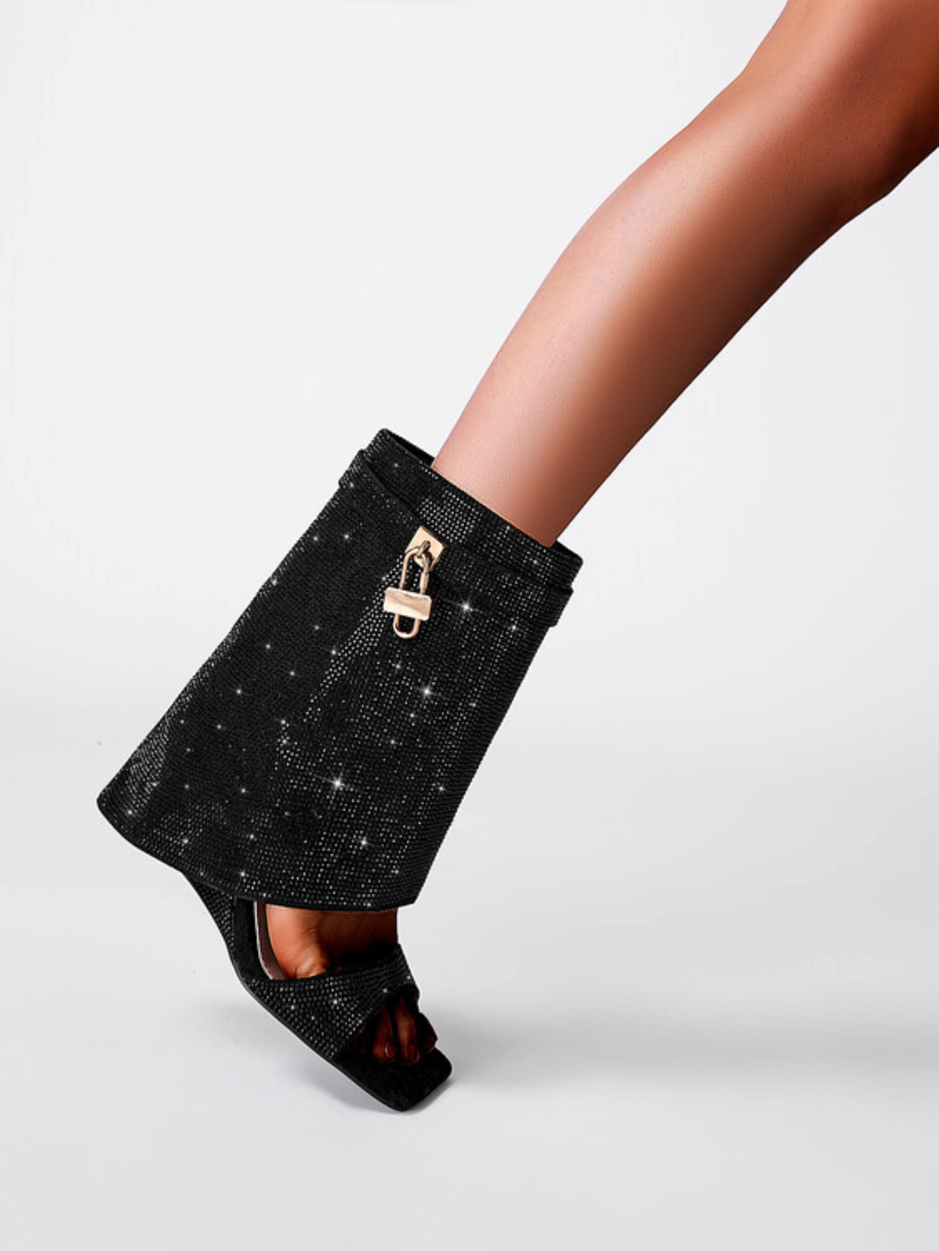 Ankle Cover High Heels Sandals for Women